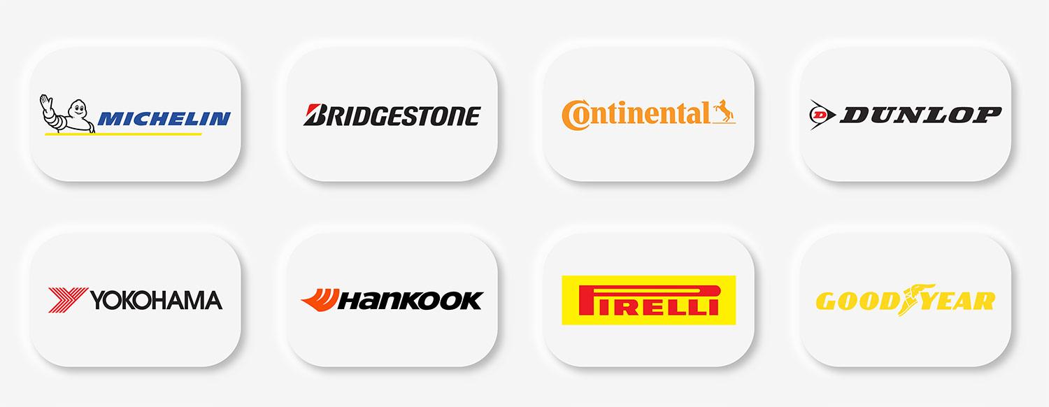Tyre Brands we fit