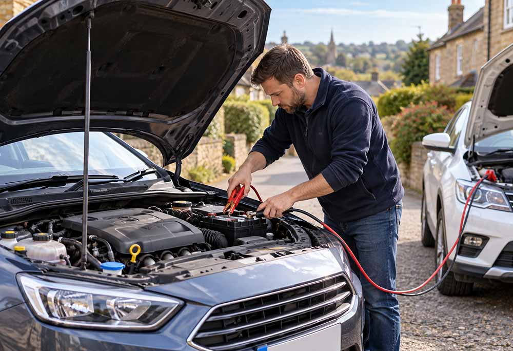 What do you do if you have a flat battery